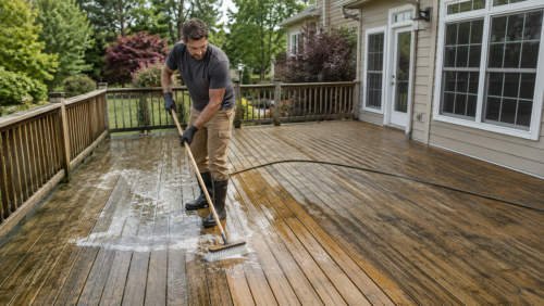Deck Cleaning