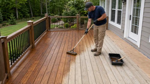 Deck Staining